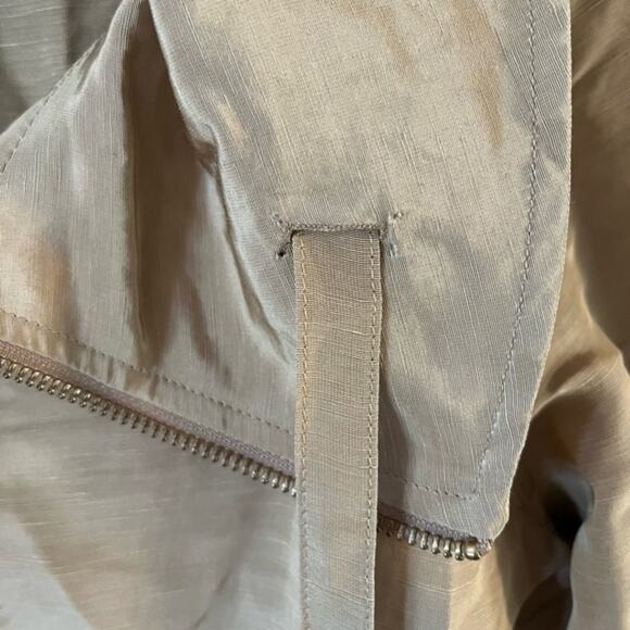Lafayette 148 New York Tan Jacket With Belt Size 2 - Picture 5 of 14